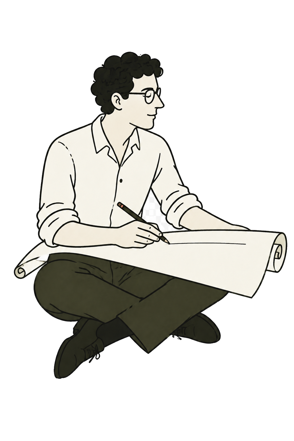 Scattered ideas resolve into one clear direction.